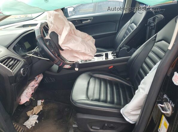 2FMPK4J93PBA24231 2023 FORD EDGE Black Вид салону спереду