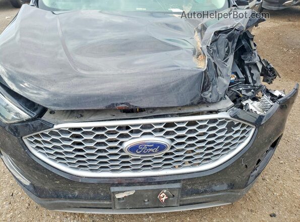2FMPK4J93PBA24231 2023 FORD EDGE Black Вид задньої частини салону