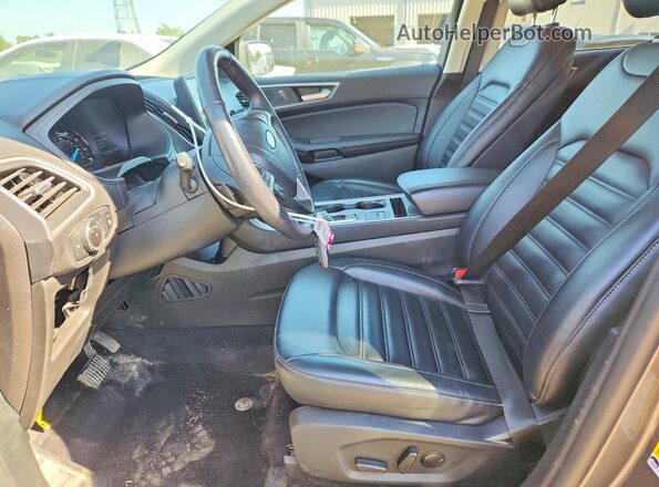 2FMPK4J93PBA39943 2023 FORD EDGE Gray Vista interior delantera