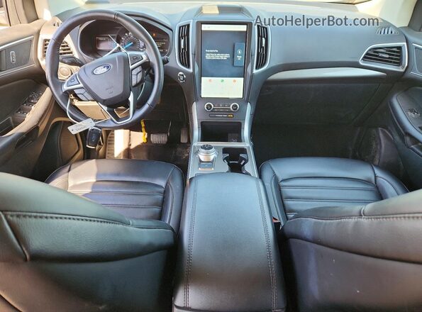 2FMPK4J93PBA39943 2023 FORD EDGE Gray Vista del salpicadero