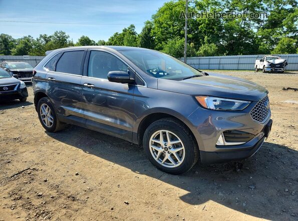 2FMPK4J93PBA39943 2023 FORD EDGE Gray Delantero derecho