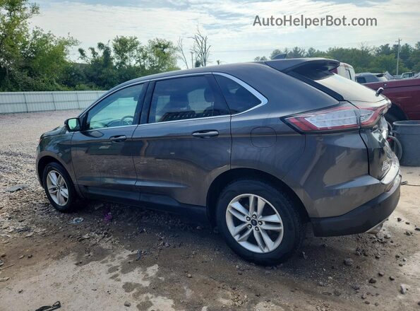 2FMPK4J94HBC30112 2017 FORD EDGE Серый Задняя левая четверть