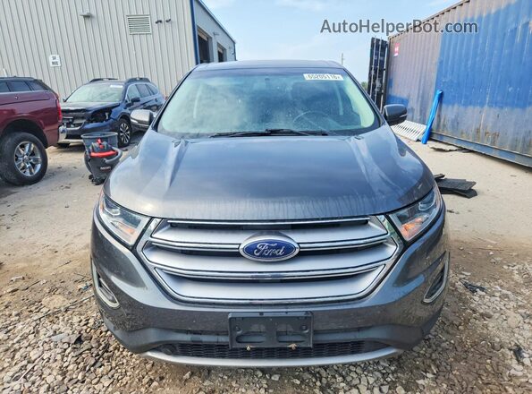 2FMPK4J94HBC30112 2017 FORD EDGE Серый Вид спереди