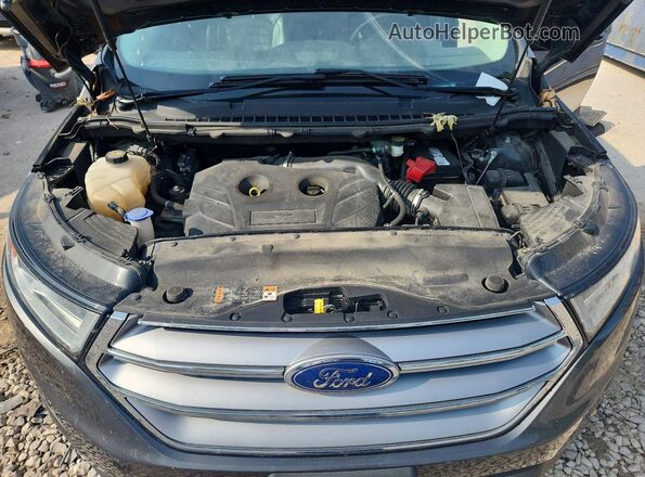 2FMPK4J94HBC30112 2017 FORD EDGE Серый Вид подкапотного пространства