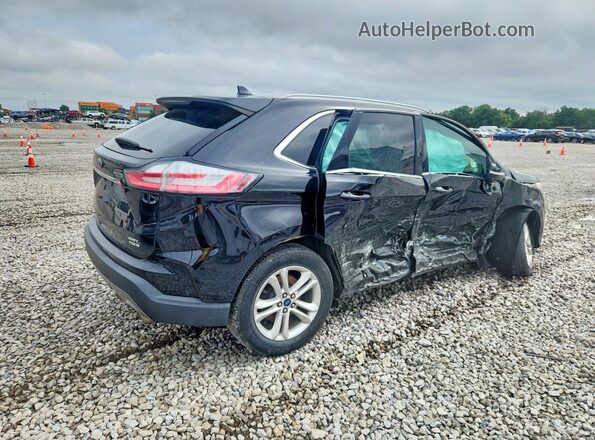 2FMPK4J94KBC00518 2019 FORD EDGE Black Tył prawy