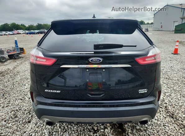 2FMPK4J94KBC00518 2019 FORD EDGE Black Widok z tyłu