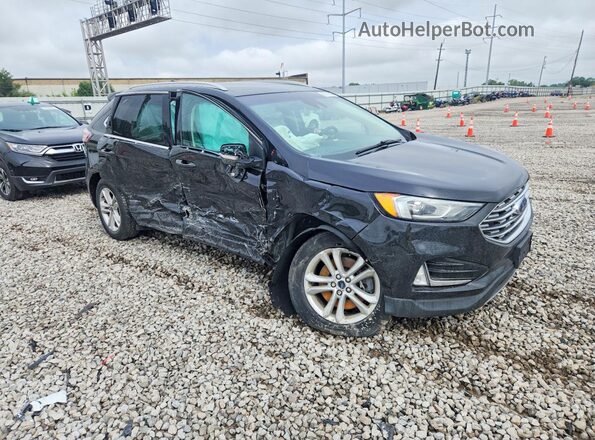 2FMPK4J94KBC00518 2019 FORD EDGE Black Przód prawy