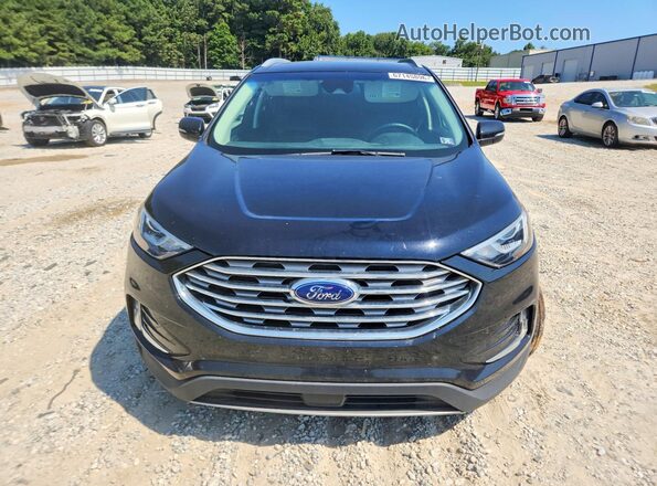 2FMPK4J94LBA58897 2020 FORD EDGE Black Widok z przodu
