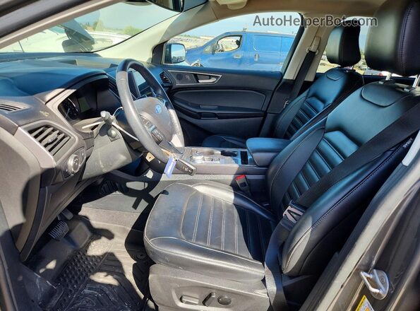 2FMPK4J94PBA25937 2023 FORD EDGE Серый Вид салона спереди