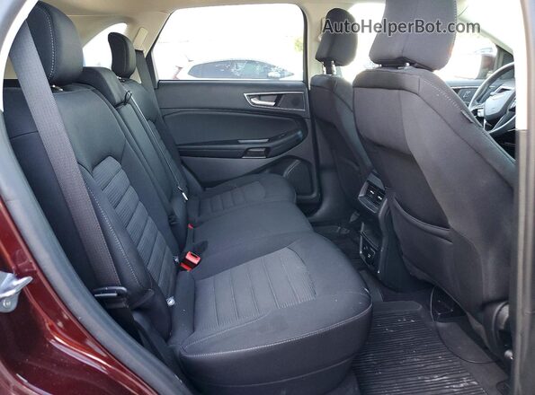 2FMPK4J94RBA44829 2024 FORD EDGE Бордовый Вид задней части салона