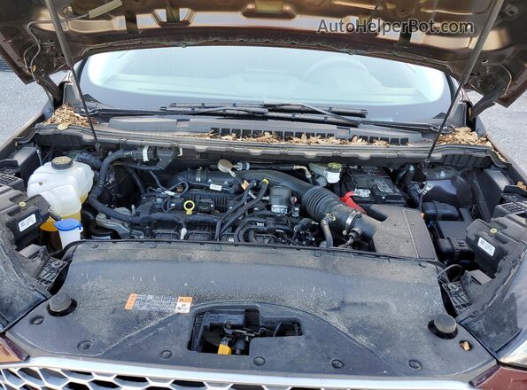 2FMPK4J94RBA44829 2024 FORD EDGE Бордовый Вид подкапотного пространства
