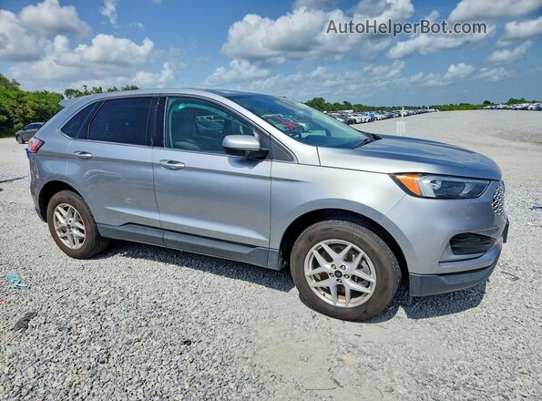 2FMPK4J94RBA95165 2024 FORD EDGE Серебряный Передняя правая четверть