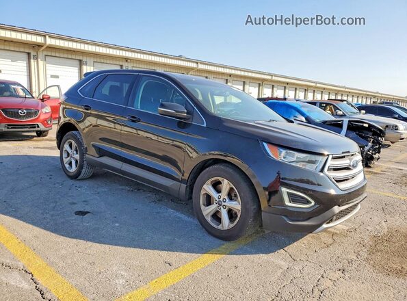 2FMPK4J95HBB85150 2017 FORD EDGE Black Передня права чверть