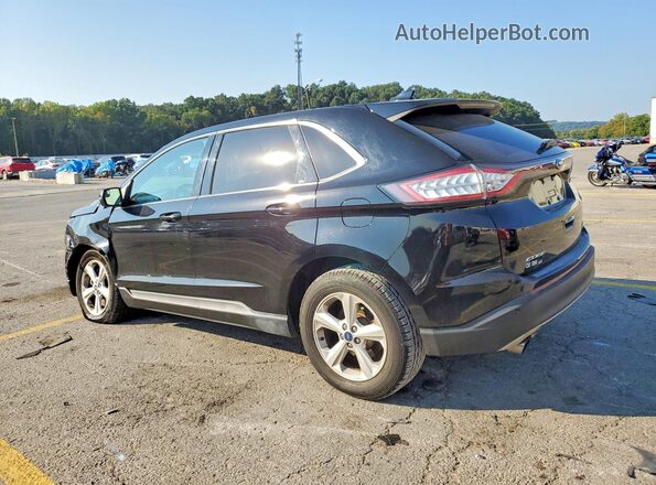 2FMPK4J95HBB85150 2017 FORD EDGE Black Задня ліва чверть
