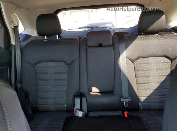 2FMPK4J95HBB85150 2017 FORD EDGE Black Вид задніх сидінь