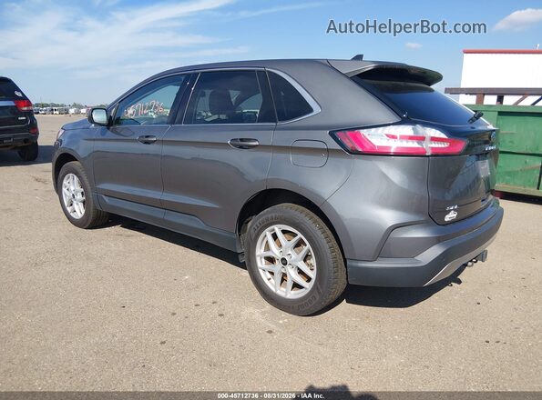 2FMPK4J95PBA10248 2023 FORD EDGE Gray Trasero izquierdo