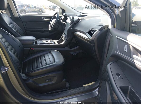 2FMPK4J95PBA10248 2023 FORD EDGE Gray Vista interior delantera