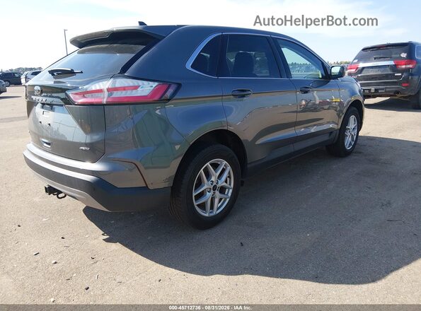 2FMPK4J95PBA10248 2023 FORD EDGE Gray Trasero derecho