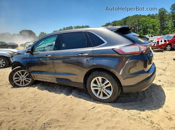2FMPK4J96HBB25703 2017 FORD EDGE Gray Trasero izquierdo