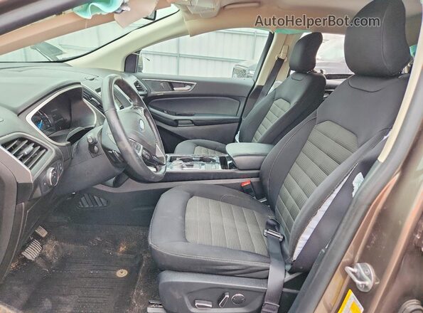 2FMPK4J96KBC54063 2019 FORD EDGE Brown Սալոնի դիմացի տեսք