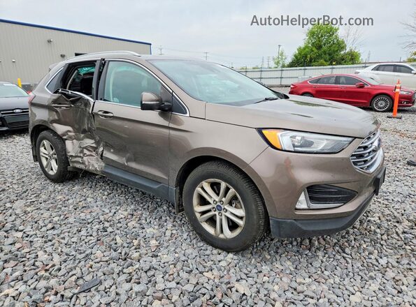 2FMPK4J96KBC54063 2019 FORD EDGE Brown Առջևի աջ