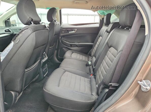 2FMPK4J96KBC54063 2019 FORD EDGE Brown Սալոնի հետևի տեսք