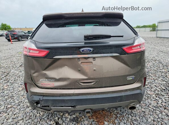 2FMPK4J96KBC54063 2019 FORD EDGE Brown Հետևի տեսք