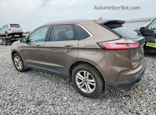 2FMPK4J96KBC54063 2019 FORD EDGE Brown Հետևի ձախ