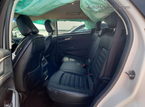 2FMPK4J96LBA09541 2020 FORD EDGE Белый Вид задней части салона
