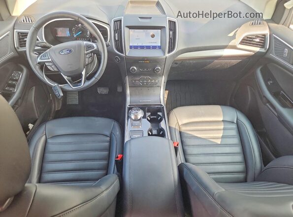 2FMPK4J96LBA09541 2020 FORD EDGE Белый Вид панели приборов