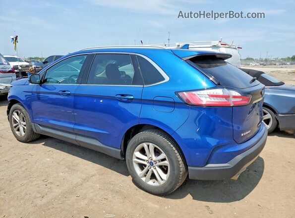 2FMPK4J96LBA25450 2020 FORD EDGE Blue Rear left