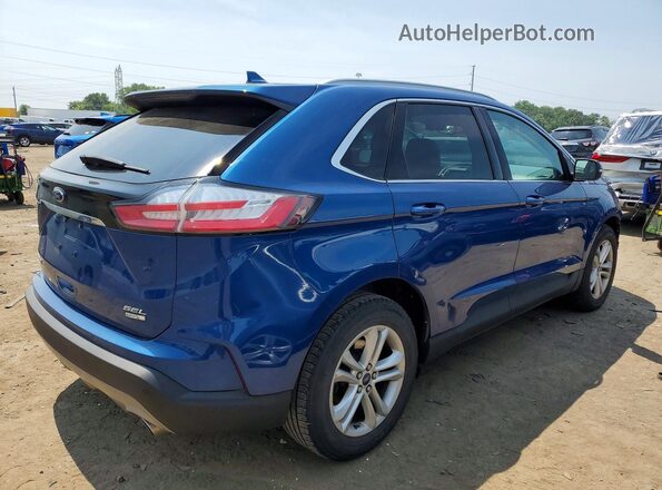 2FMPK4J96LBA25450 2020 FORD EDGE Blue Rear right