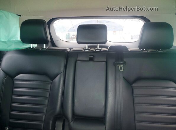 2FMPK4J96LBA25772 2020 FORD EDGE White უკანა სავარძლების ხედი