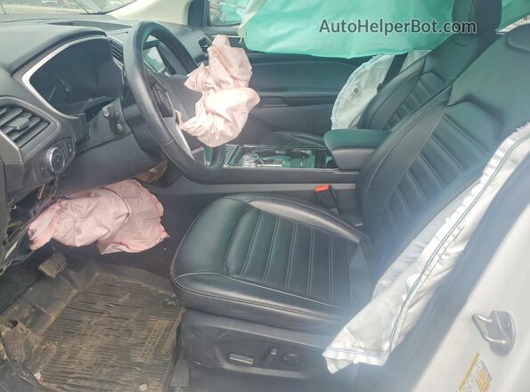 2FMPK4J96LBA25772 2020 FORD EDGE White წინა სალონის ხედი
