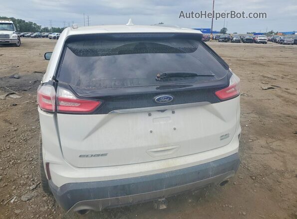 2FMPK4J96LBA25772 2020 FORD EDGE White უკანა ხედი