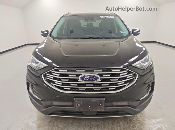 2FMPK4J96LBB37911 2020 FORD EDGE Black Вид спереду