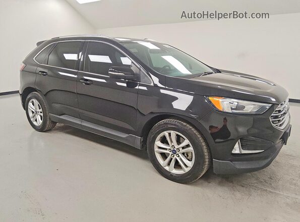 2FMPK4J96LBB37911 2020 FORD EDGE Black Передня права чверть
