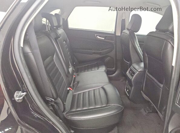 2FMPK4J96LBB37911 2020 FORD EDGE Black Вид задньої частини салону