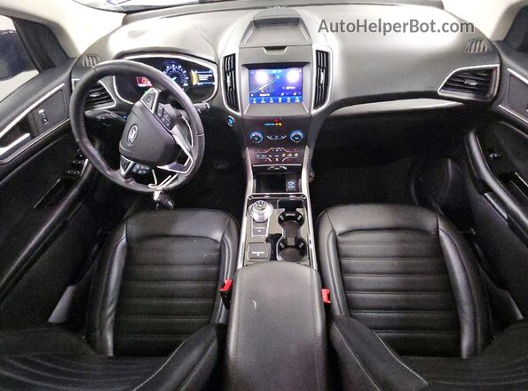 2FMPK4J96LBB37911 2020 FORD EDGE Black Вид панелі приладів