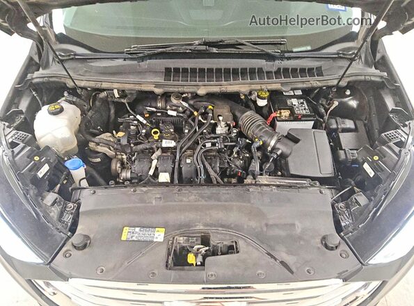 2FMPK4J96LBB37911 2020 FORD EDGE Black Вид підкапотного простору