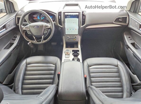 2FMPK4J96RBA71059 2024 FORD EDGE Белый Вид панели приборов