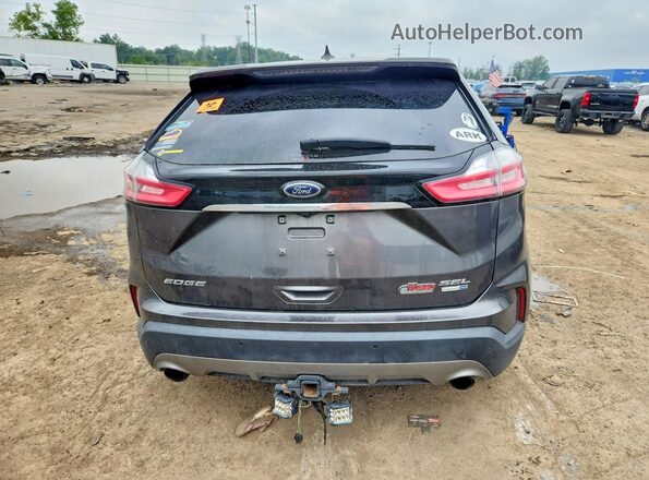 2FMPK4J97LBA26123 2020 FORD EDGE Gray Vista trasera