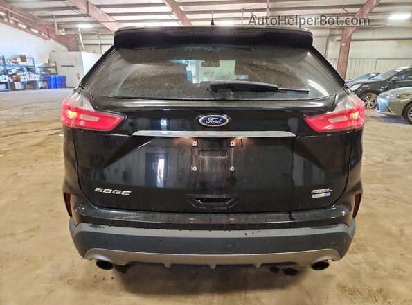2FMPK4J97LBB10457 2020 FORD EDGE Black Widok z tyłu