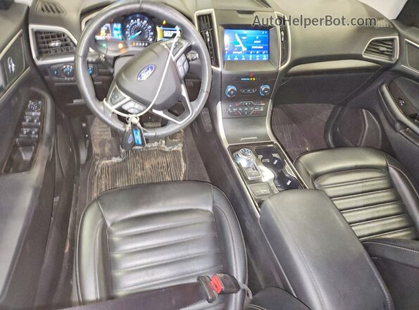 2FMPK4J97LBB10457 2020 FORD EDGE Black Widok deski rozdzielczej