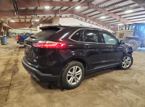 2FMPK4J97LBB10457 2020 FORD EDGE Black Tył prawy