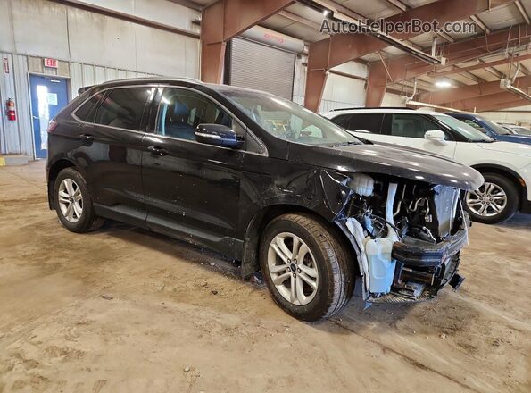 2FMPK4J97LBB10457 2020 FORD EDGE Black Przód prawy