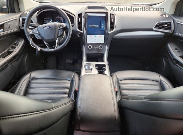 2FMPK4J97NBA34225 2022 FORD EDGE Gray წინა პანელის ხედი