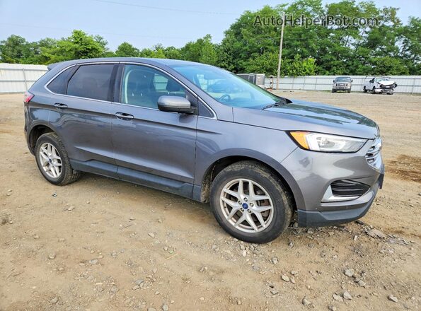 2FMPK4J97NBA34225 2022 FORD EDGE Gray წინა მარჯვენა