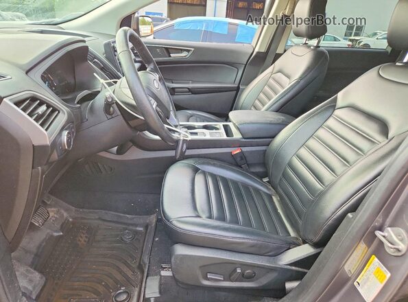 2FMPK4J97NBA34225 2022 FORD EDGE Gray წინა სალონის ხედი