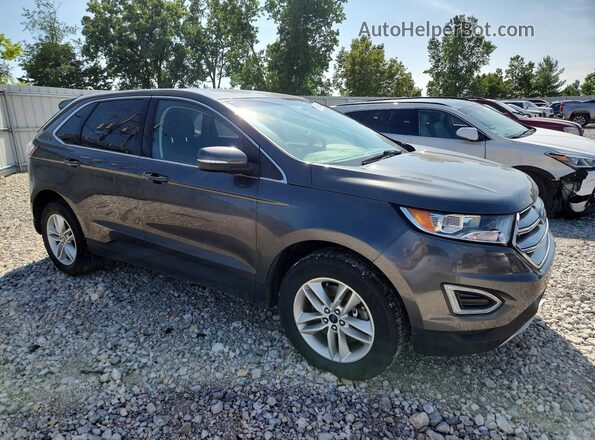 2FMPK4J98JBC00116 2018 FORD EDGE Black Առջևի աջ